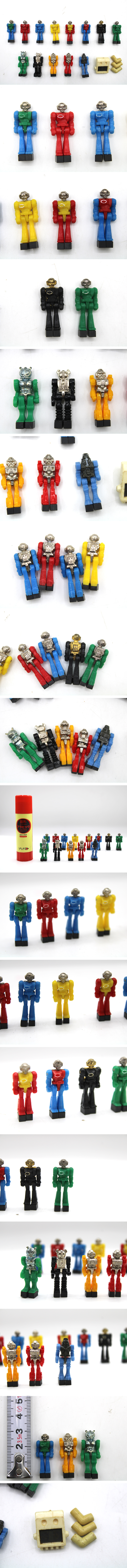 ダイアクロン　隊員 当時もの 昭和レトロ 当時物 古い ダイアクロン隊員 青白 旧タカラ SF ロボットベース